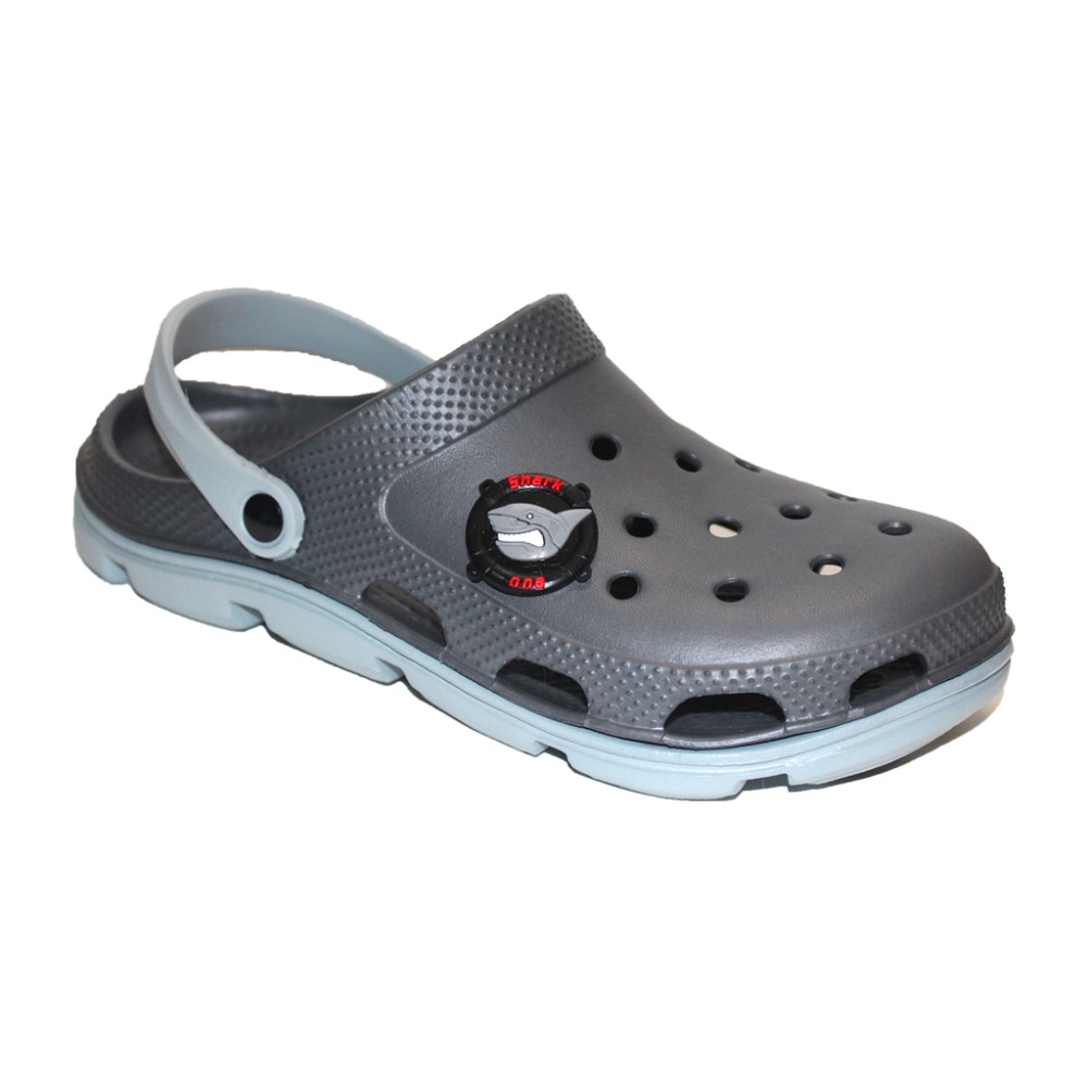 Incaltaminte de lucru profesionala Gri din spuma EVA - model barbati, cu detalii aplicate