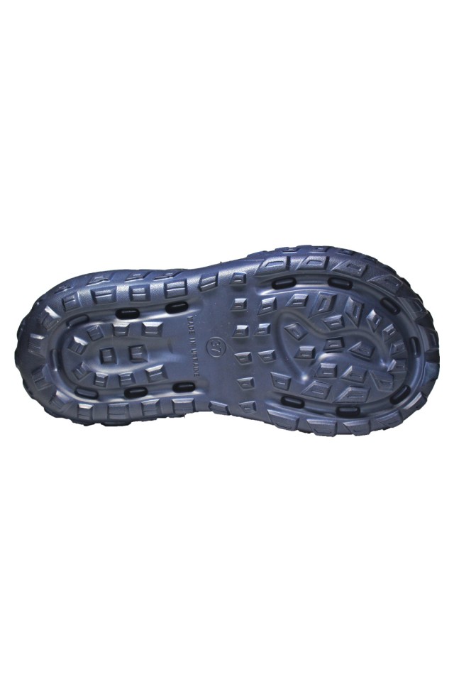 Incaltaminte de lucru bleumarin pentru femei- Clogs cu detalii aplicate