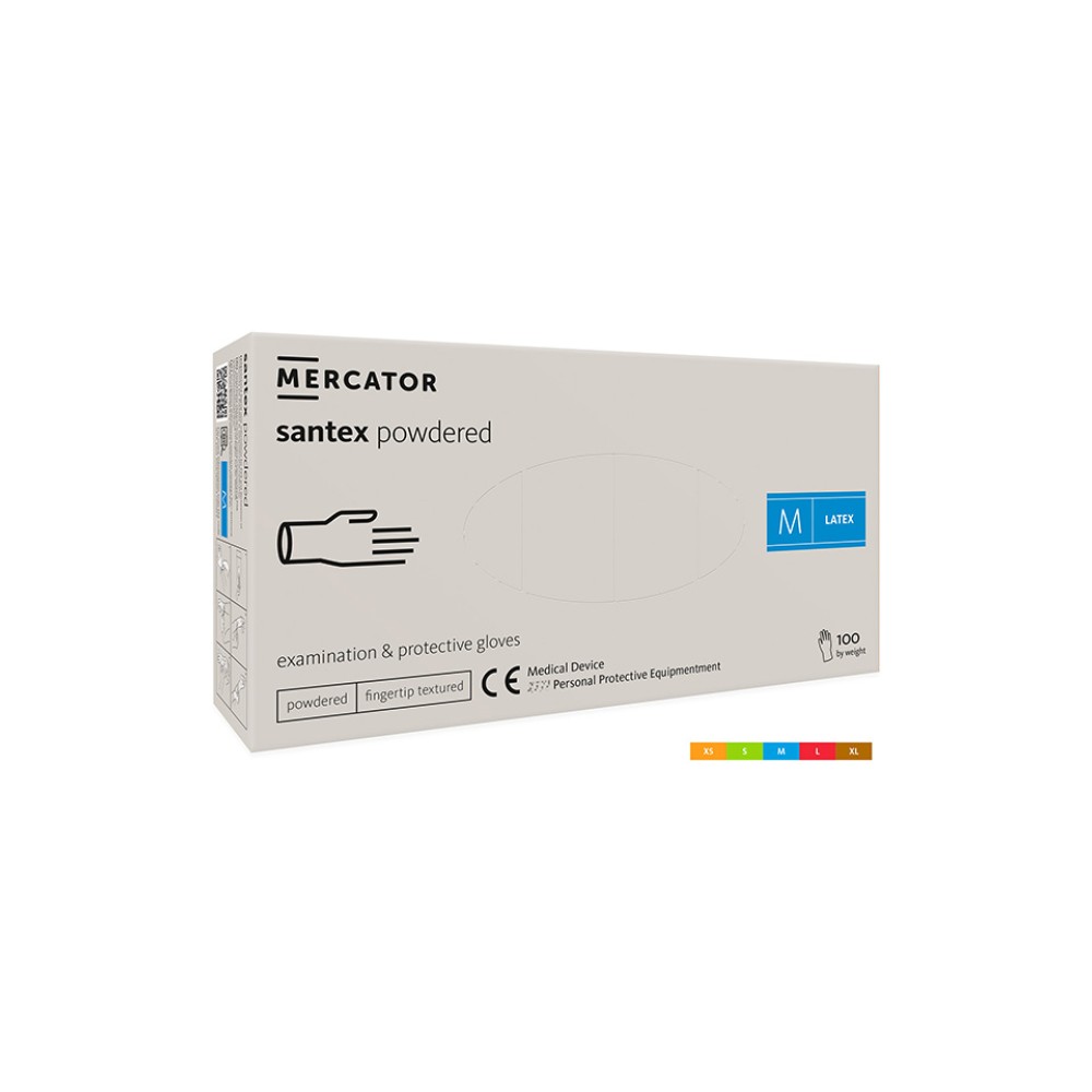 Set 100 bucati manusi santex powdered protectie si examinare
