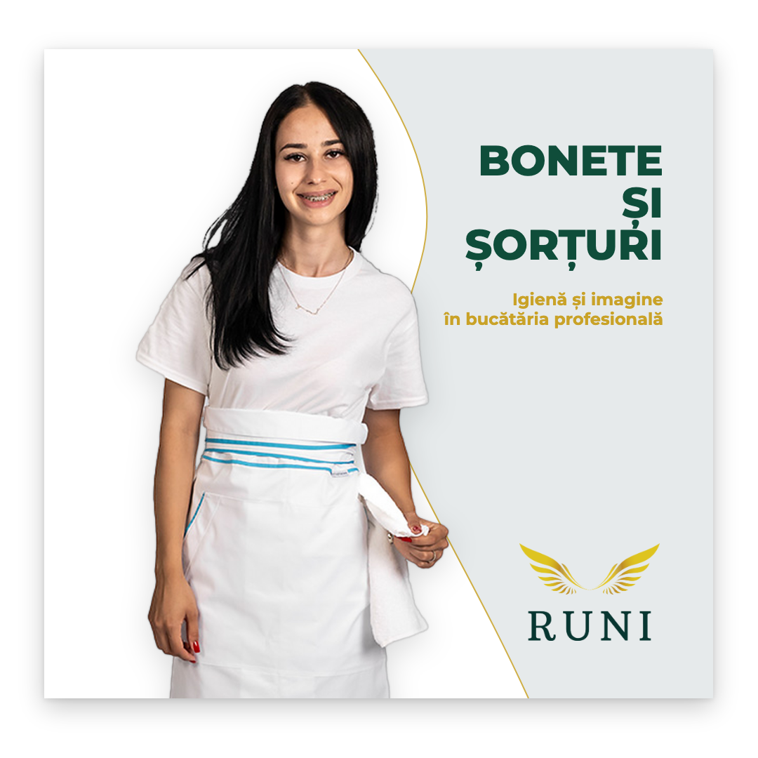 Bonete și șorțuri de bucătărie — ghid de igienă și imagine pentru echipa ta