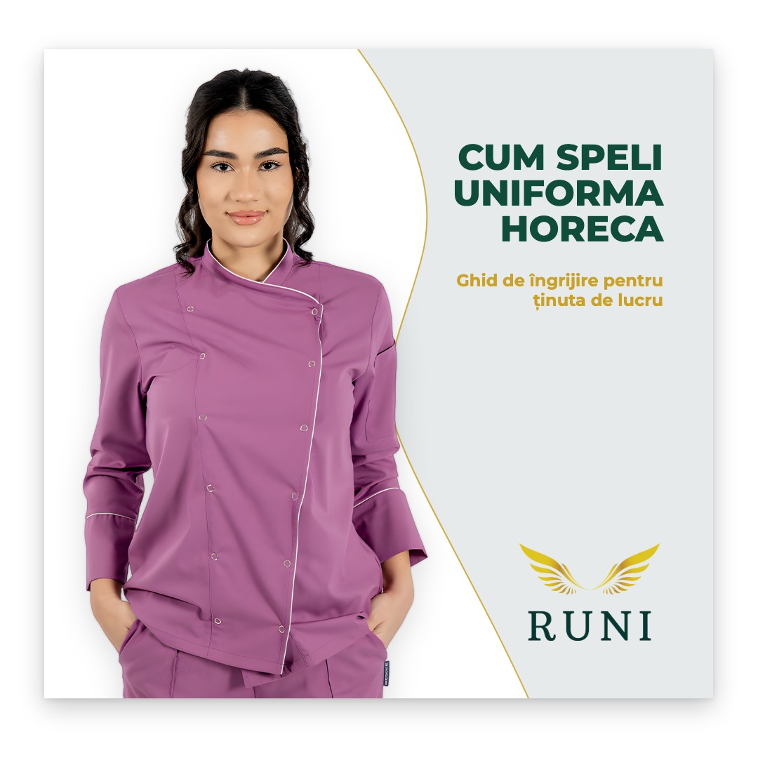 Cum speli și întreții uniformele HoReCa ca să arate bine și după 100 de spălări