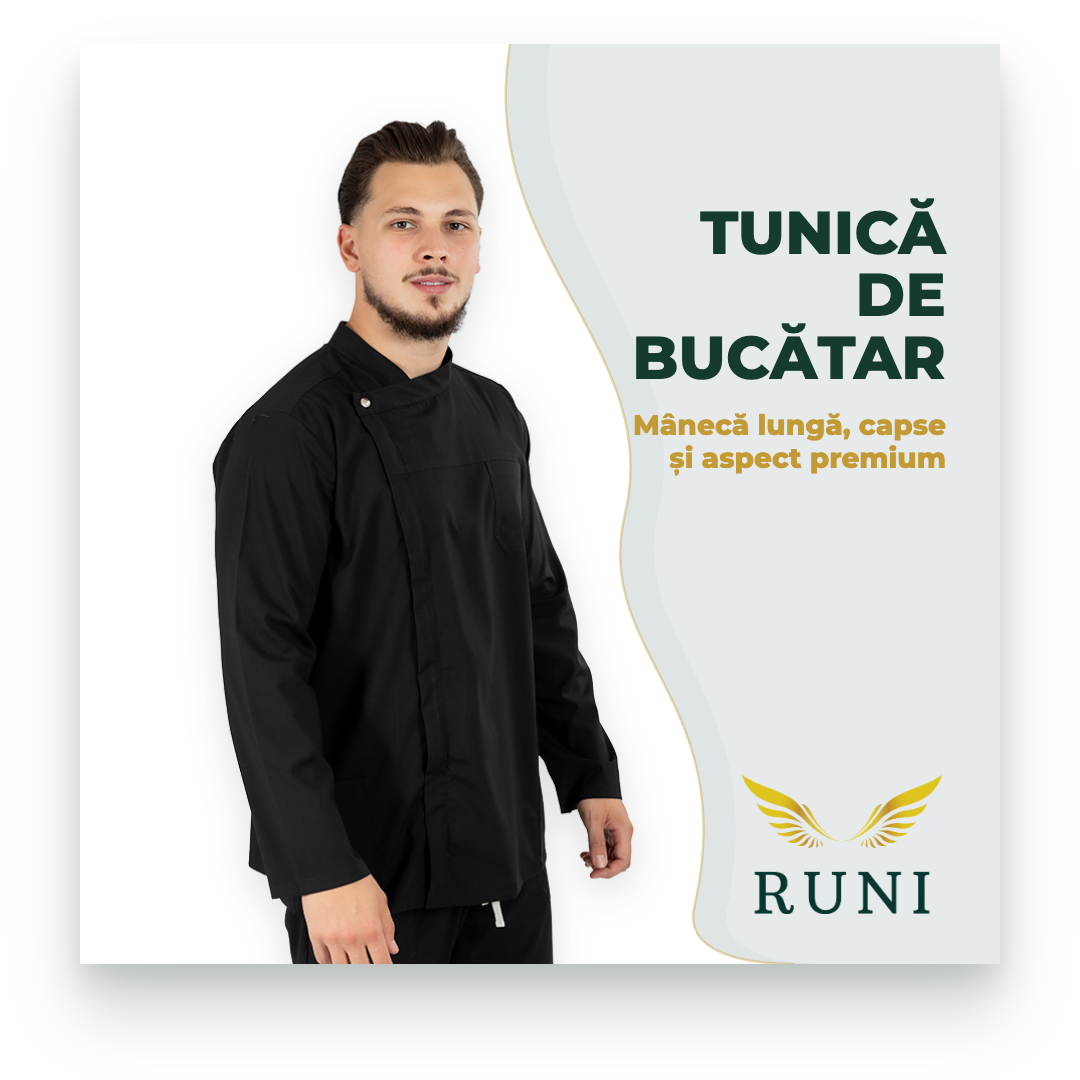 Tunică de bucătar bărbați — ghid complet pentru alegerea modelului potrivit