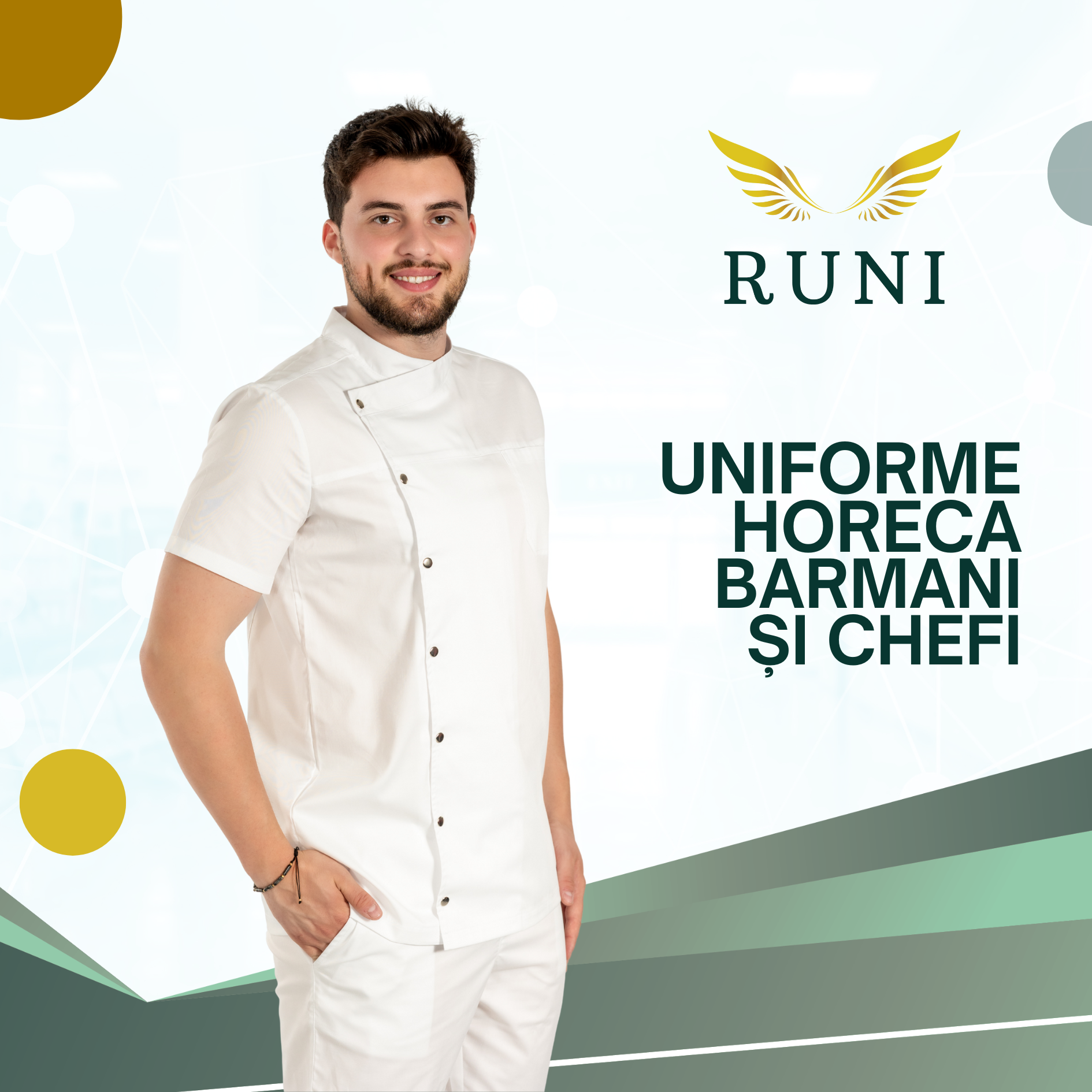 Cele mai populare modele de uniforme HoReCa pentru barmani și chefi Cele mai populare modele de uniforme HoReCa pentru barmani și chefi