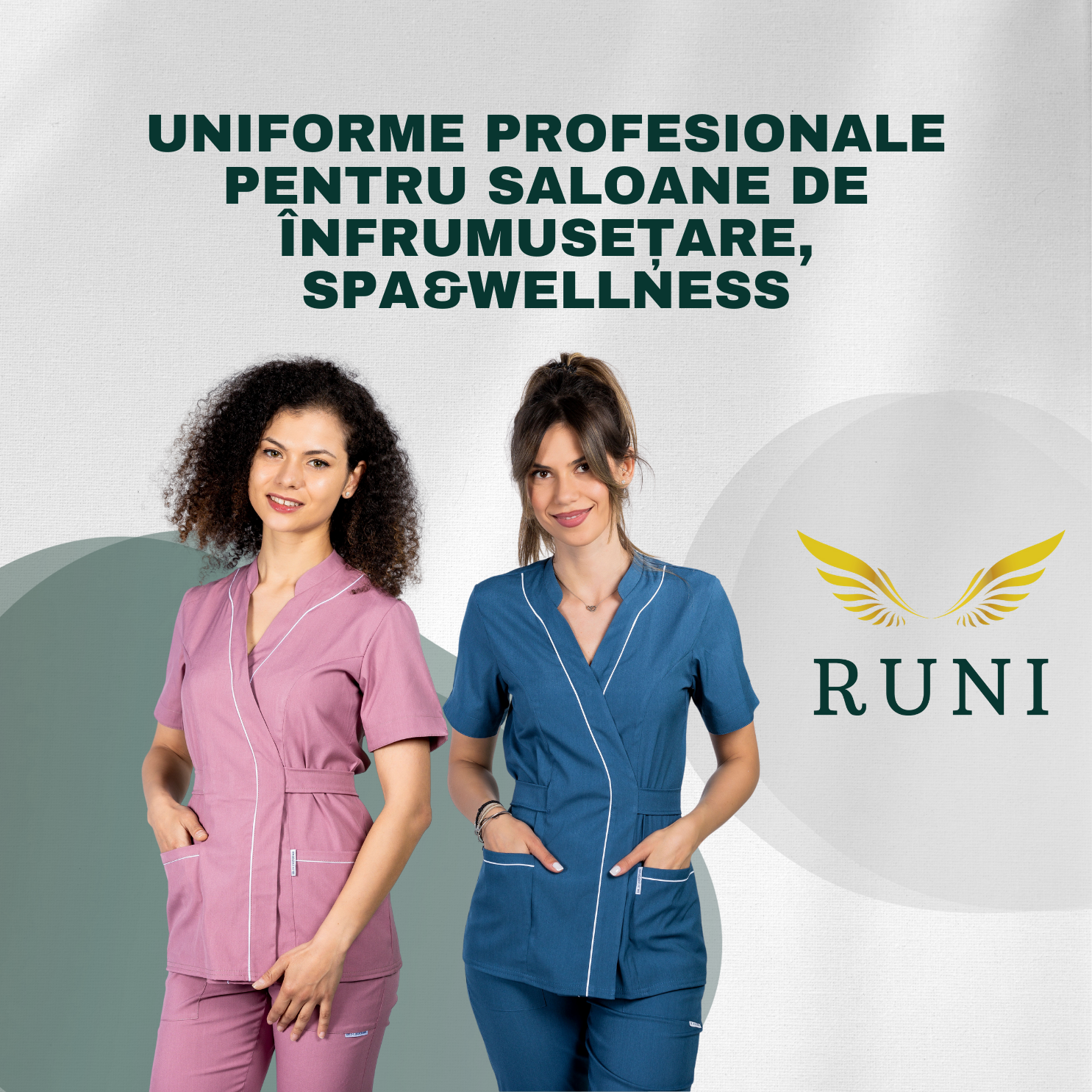 Uniforme profesionale pentru saloane de înfrumusețare, spa, wellness și HoReCa